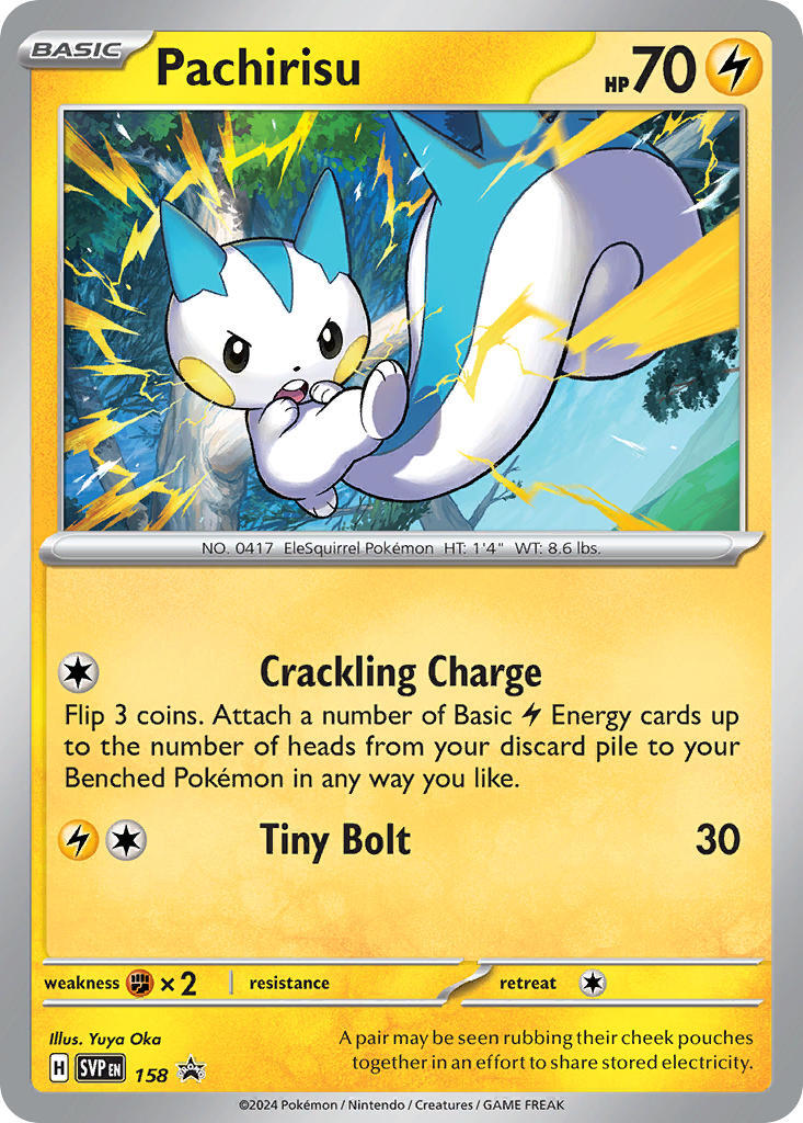 Pachirisu (158) [Scarlet & Violet: Black Star Promos] | Deep Dive Games St. Marys