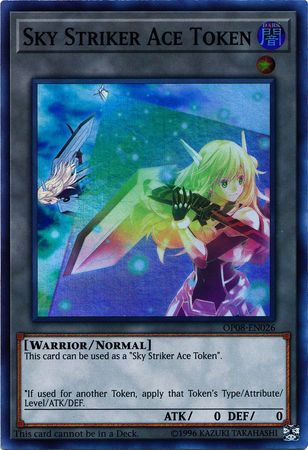 Sky Striker Ace Token [OP08-EN026] Super Rare | Deep Dive Games St. Marys