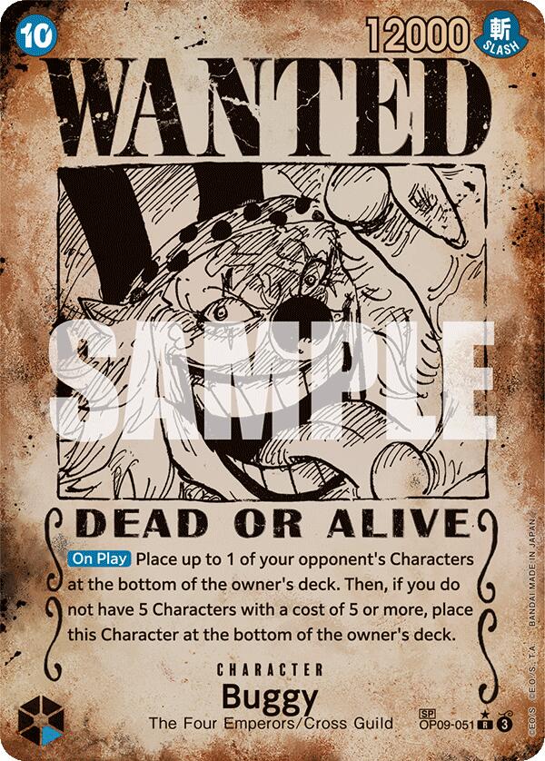 Buggy (Wanted Poster) [Emperors in the New World] | Deep Dive Games St. Marys