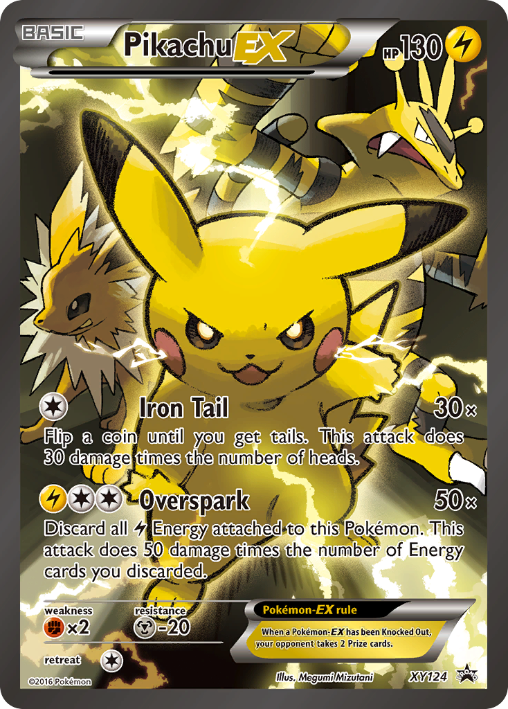 Pikachu EX (XY124) [XY: Black Star Promos] | Deep Dive Games St. Marys