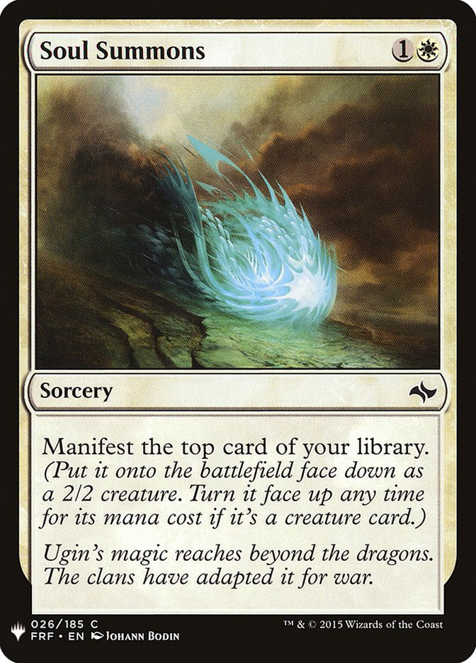 Soul Summons [Mystery Booster] | Deep Dive Games St. Marys