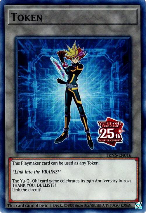 Token: Playmaker [TKN5-EN016] Super Rare | Deep Dive Games St. Marys