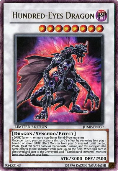 Hundred-Eyes Dragon [JUMP-EN039] Ultra Rare | Deep Dive Games St. Marys