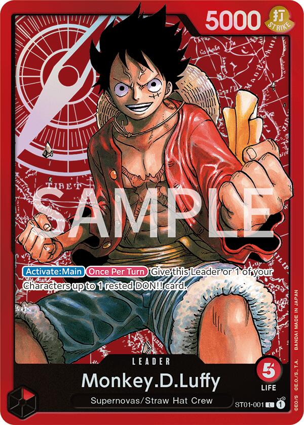 Monkey.D.Luffy [Revision Pack Cards] | Deep Dive Games St. Marys