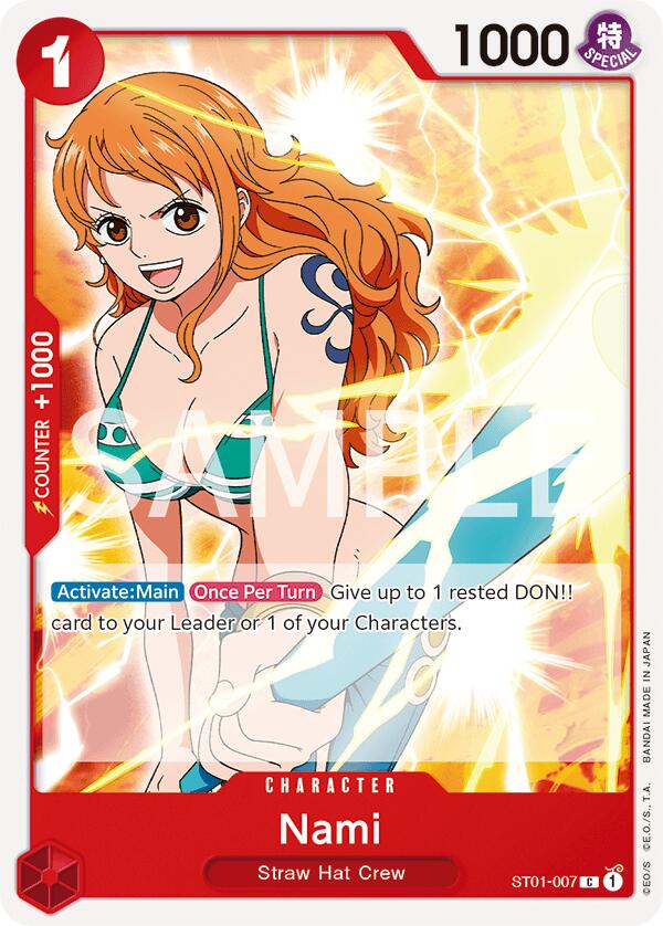 Nami [Revision Pack Cards] | Deep Dive Games St. Marys