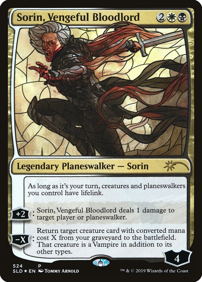 Sorin, Vengeful Bloodlord (Stained Glass) [Secret Lair Drop Promos] | Deep Dive Games St. Marys