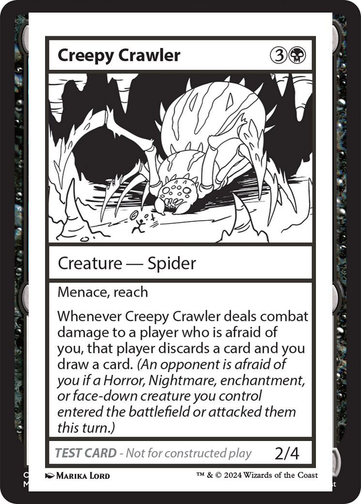 Creepy Crawler [Mystery Booster 2 Playtest Cards] | Deep Dive Games St. Marys