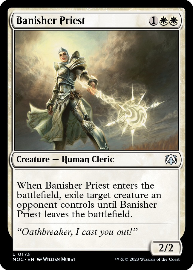 Banisher Priest [March of the Machine Commander] | Deep Dive Games St. Marys