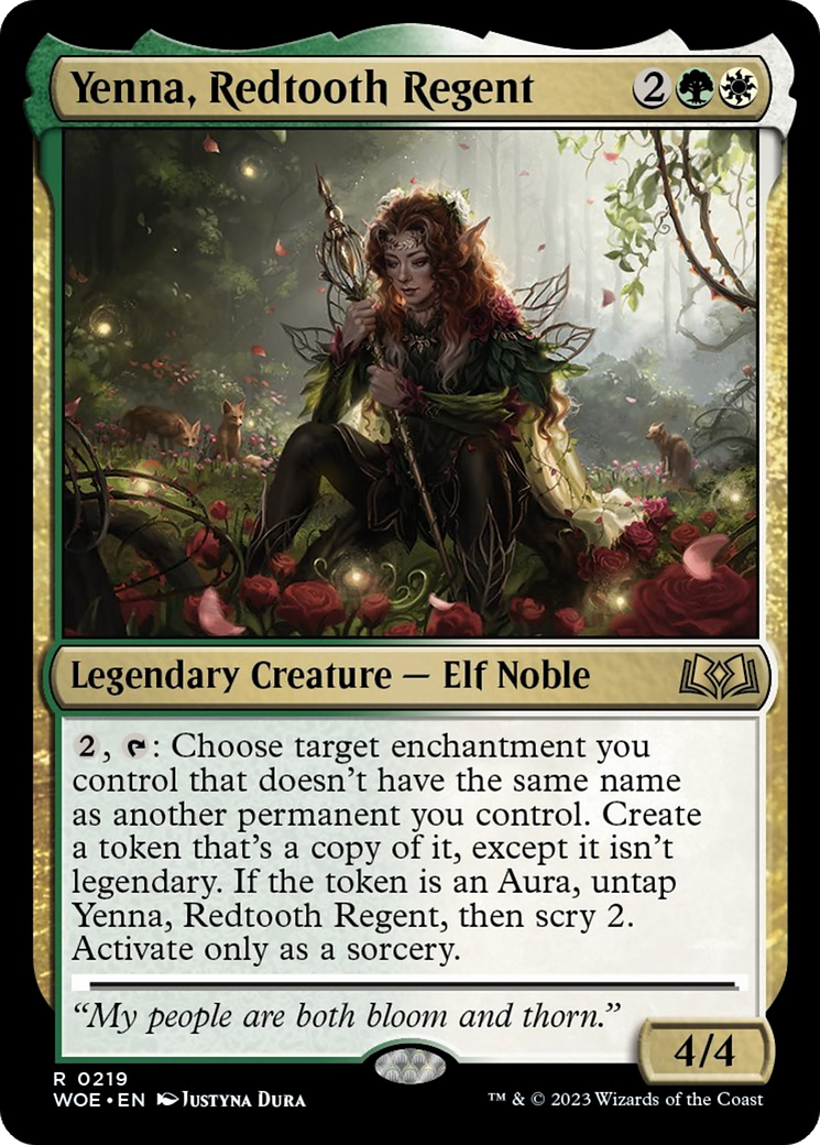 Yenna, Redtooth Regent [Wilds of Eldraine] | Deep Dive Games St. Marys