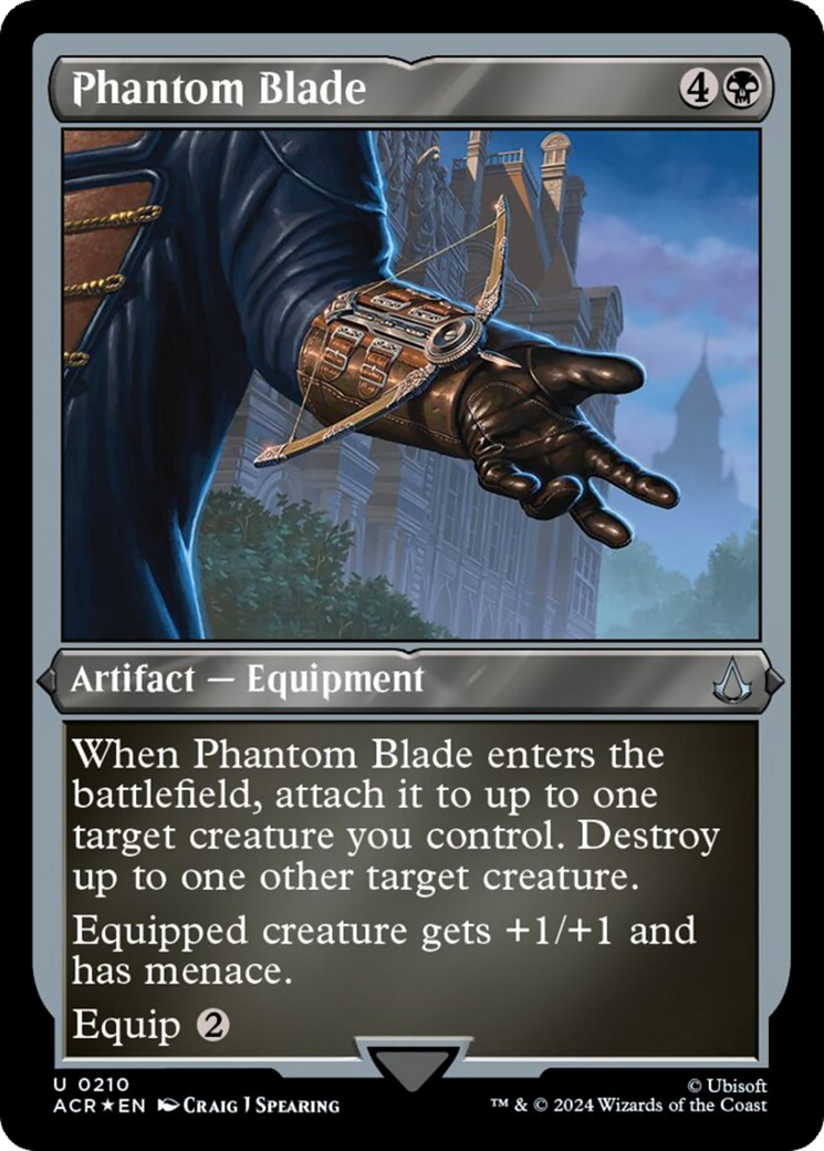 Phantom Blade (Foil Etched) [Assassin's Creed] | Deep Dive Games St. Marys