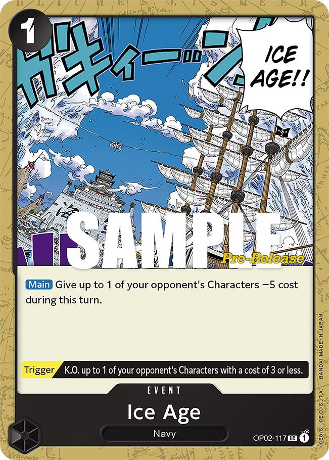 Ice Age [Paramount War Pre-Release Cards] | Deep Dive Games St. Marys