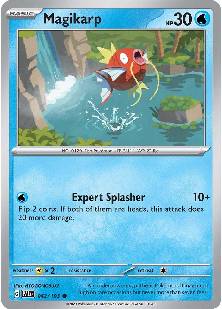 Magikarp (042/193) [Scarlet & Violet: Paldea Evolved] | Deep Dive Games St. Marys