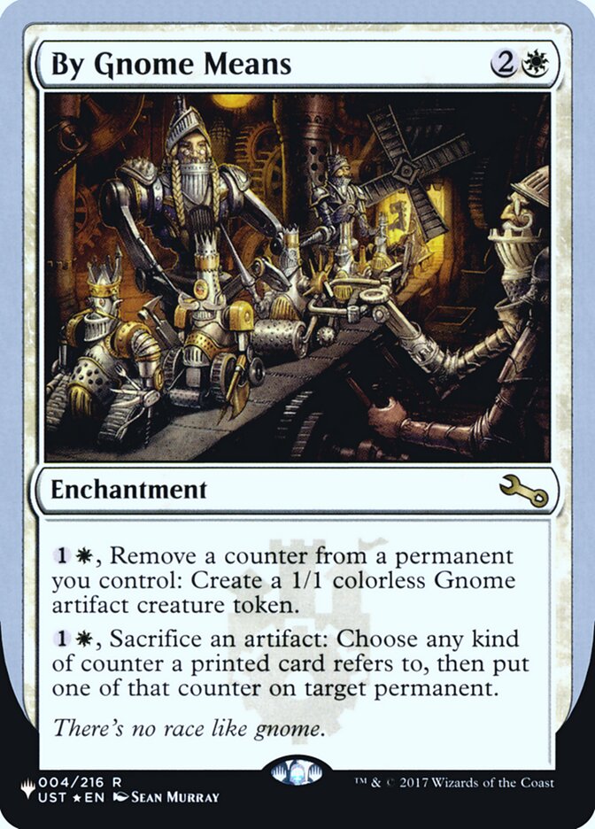 By Gnome Means (Unfinity Foil Edition) [The List] | Deep Dive Games St. Marys