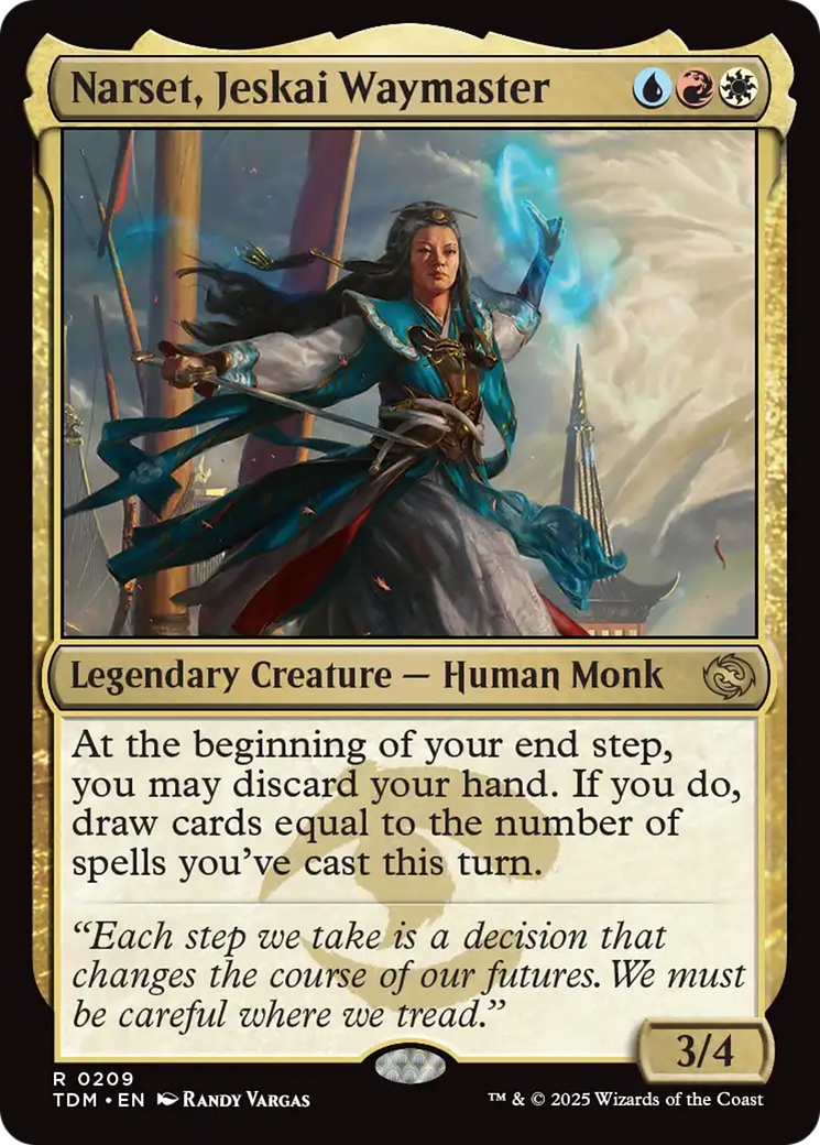 Narset, Jeskai Waymaster [Tarkir: Dragonstorm] | Deep Dive Games St. Marys