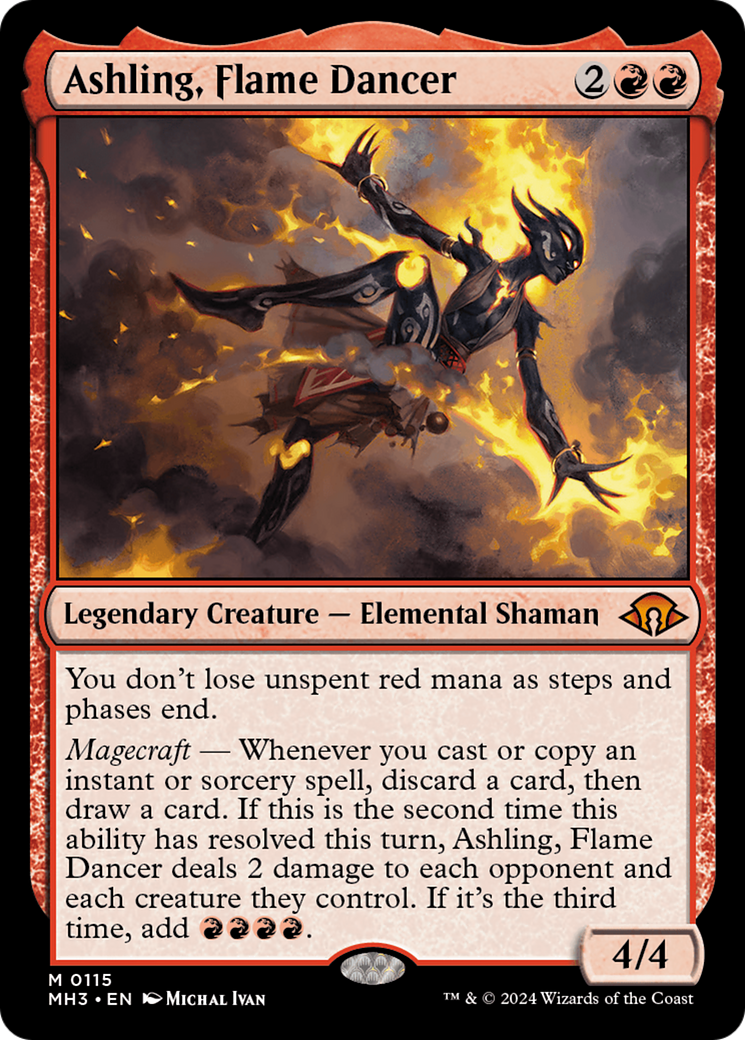 Ashling, Flame Dancer [Modern Horizons 3] | Deep Dive Games St. Marys