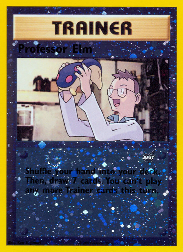 Professor Elm (3) [Best of Promos] | Deep Dive Games St. Marys