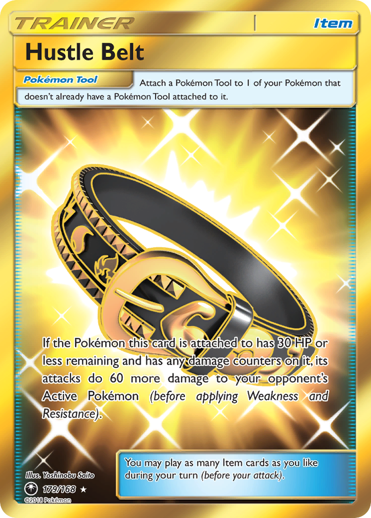 Hustle Belt (179/168) [Sun & Moon: Celestial Storm] | Deep Dive Games St. Marys