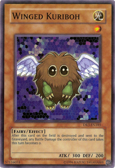 Winged Kuriboh [DR3-EN185] Super Rare | Deep Dive Games St. Marys