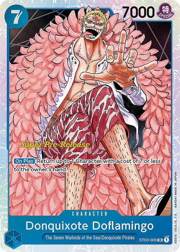 Donquixote Doflamingo [Super Pre-Release Starter Deck: The Seven Warlords of the Sea] | Deep Dive Games St. Marys