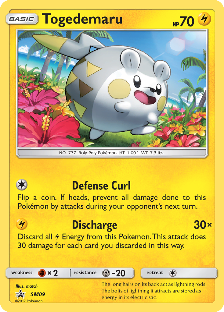Togedemaru (SM09) [Sun & Moon: Black Star Promos] | Deep Dive Games St. Marys