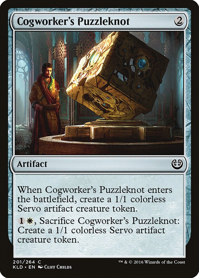 Cogworker's Puzzleknot [Kaladesh] | Deep Dive Games St. Marys