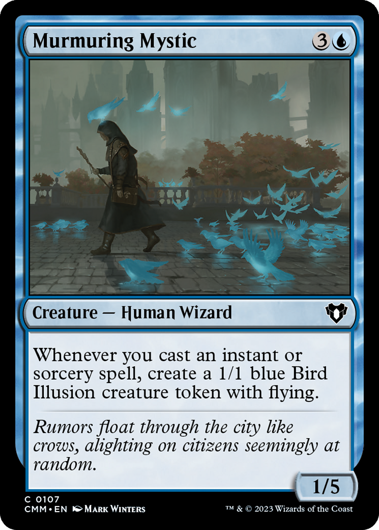 Murmuring Mystic [Commander Masters] | Deep Dive Games St. Marys