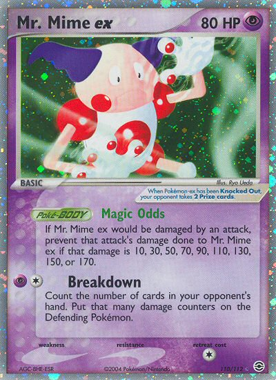 Mr. Mime ex (110/112) [EX: FireRed & LeafGreen] | Deep Dive Games St. Marys