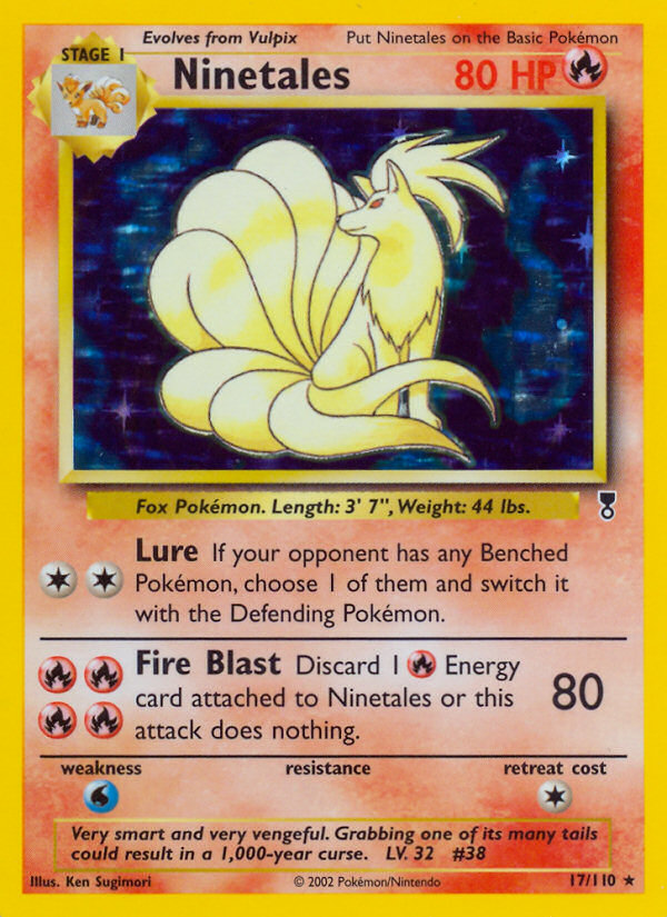 Ninetales (17/110) [Legendary Collection] | Deep Dive Games St. Marys