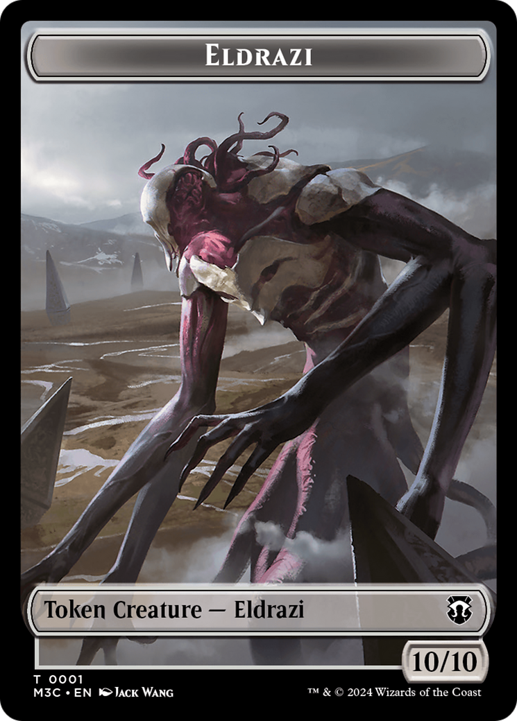 Eldrazi // Spirit Double-Sided Token [Modern Horizons 3 Commander Tokens] | Deep Dive Games St. Marys