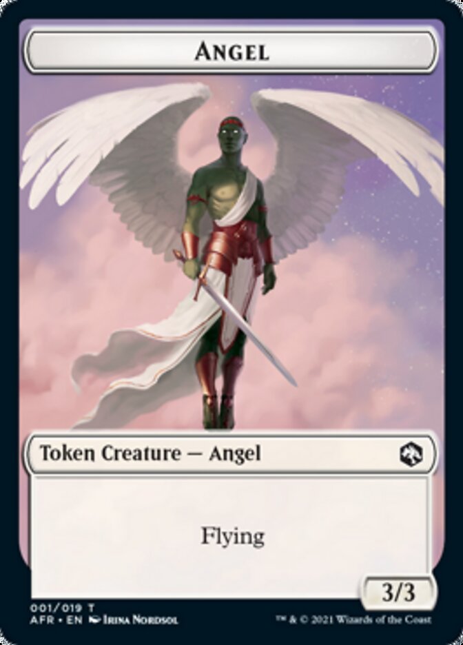 Angel Token [Dungeons & Dragons: Adventures in the Forgotten Realms Tokens] | Deep Dive Games St. Marys