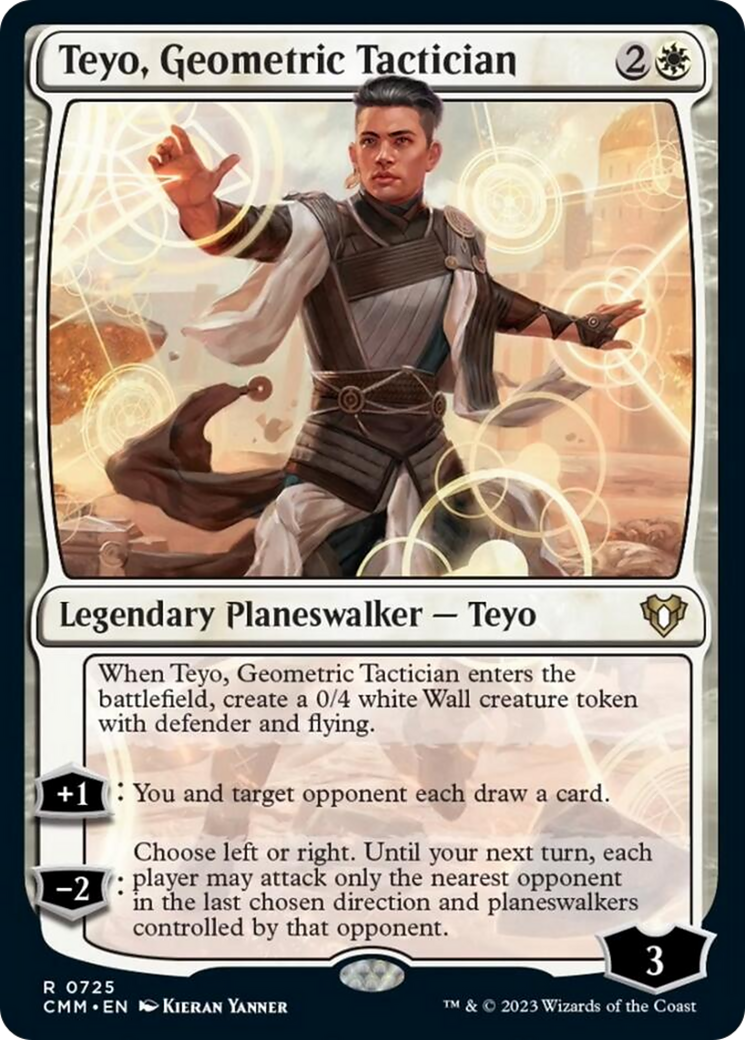 Teyo, Geometric Tactician [Commander Masters] | Deep Dive Games St. Marys