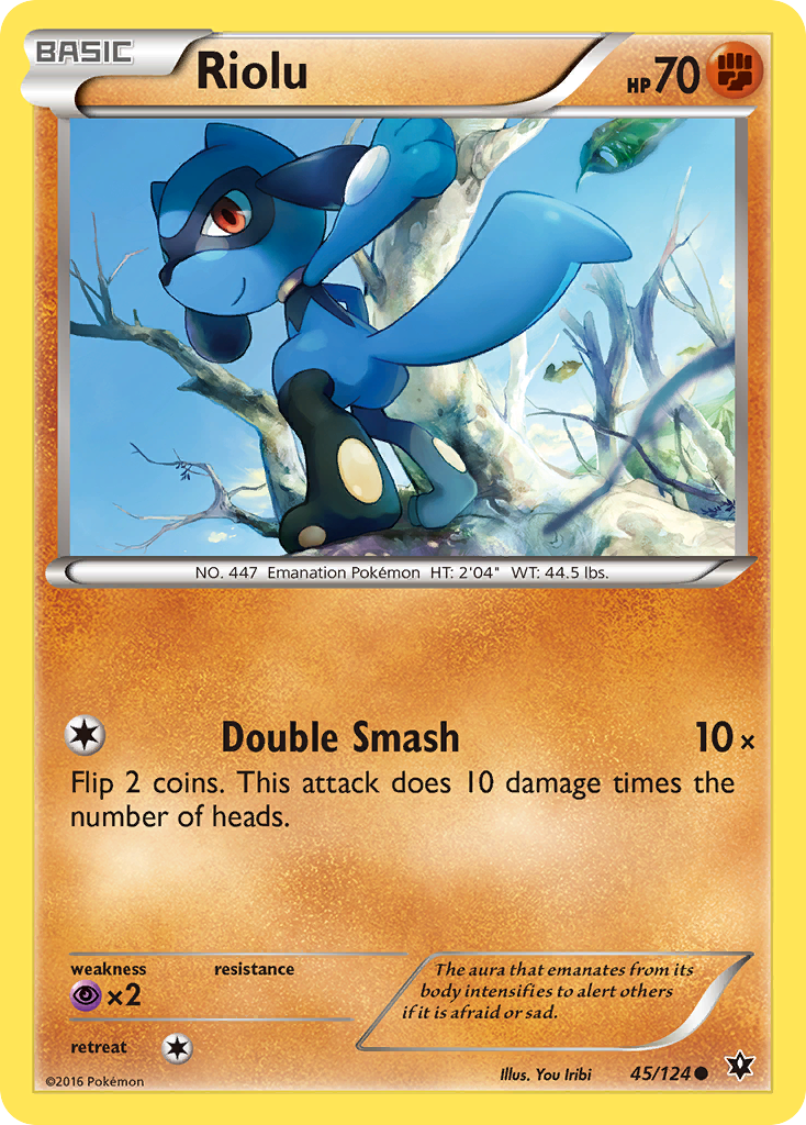 Riolu (45/124) [XY: Fates Collide] | Deep Dive Games St. Marys