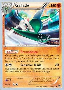 Gallade (84/162) (Infinite Force - Diego Cassiraga) [World Championships 2017] | Deep Dive Games St. Marys