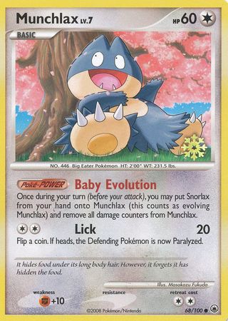 Munchlax (68/100) [Countdown Calendar Promos] | Deep Dive Games St. Marys