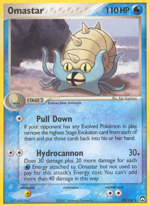 Omastar (20/108) [EX: Power Keepers] | Deep Dive Games St. Marys