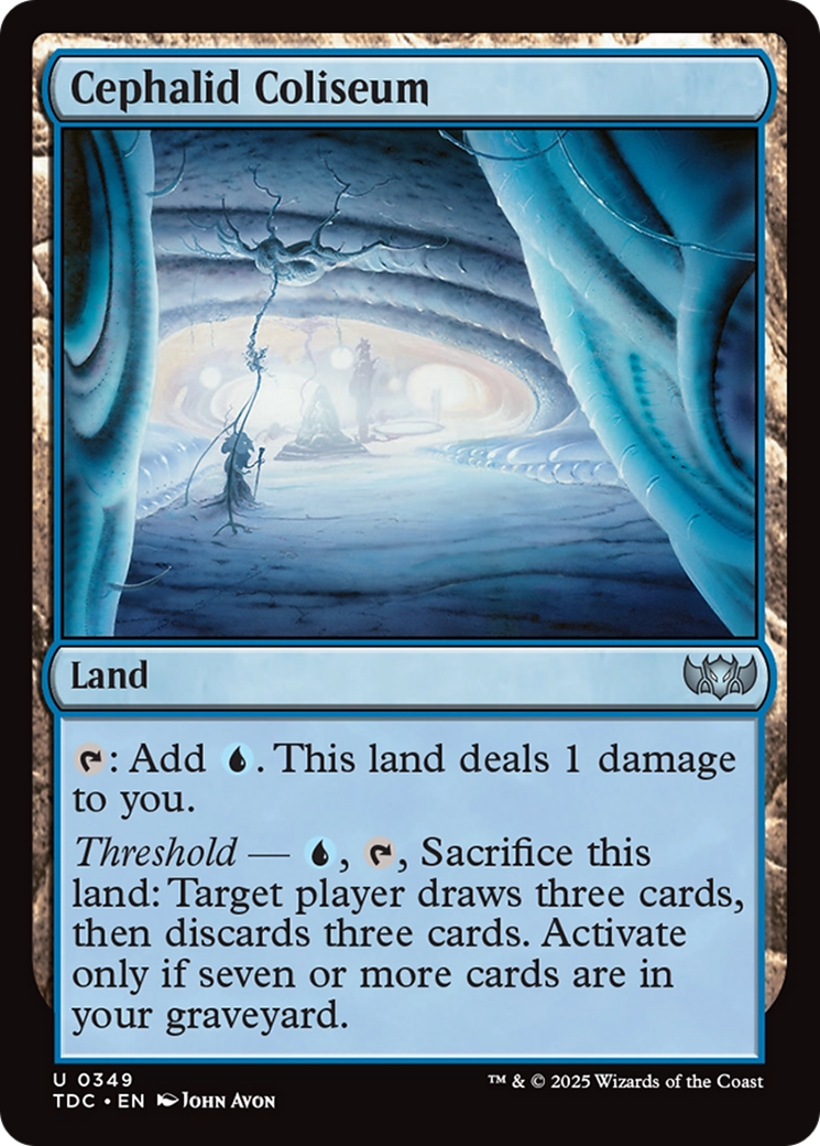 Cephalid Coliseum [Tarkir: Dragonstorm Commander] | Deep Dive Games St. Marys