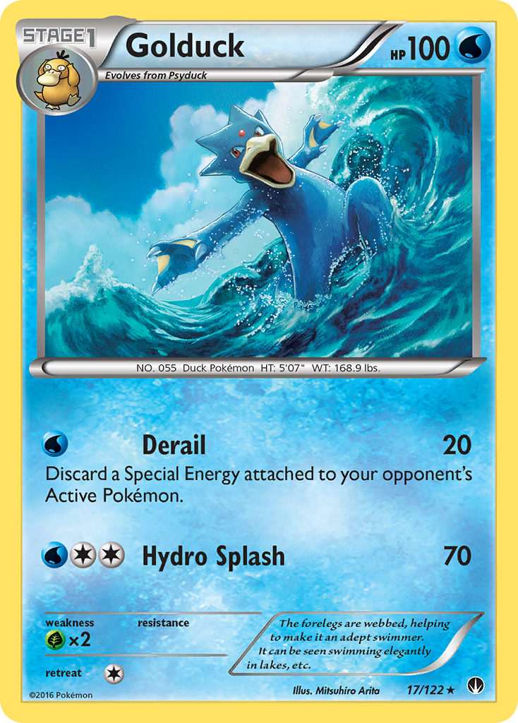 Golduck (17/122) [XY: BREAKpoint] | Deep Dive Games St. Marys