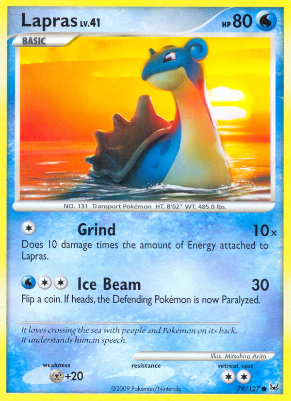 Lapras (79/127) [Platinum: Base Set] | Deep Dive Games St. Marys