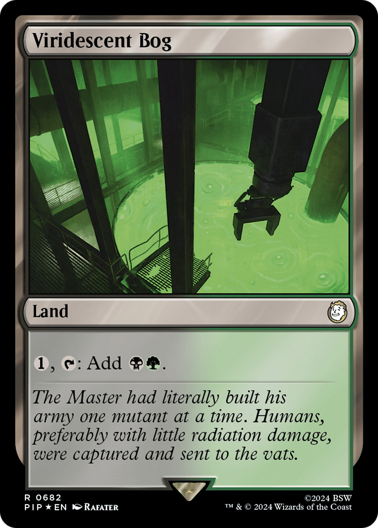 Viridescent Bog (Surge Foil) [Fallout] | Deep Dive Games St. Marys