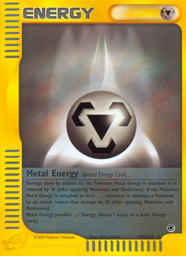 Metal Energy (159/165) [Expedition: Base Set] | Deep Dive Games St. Marys