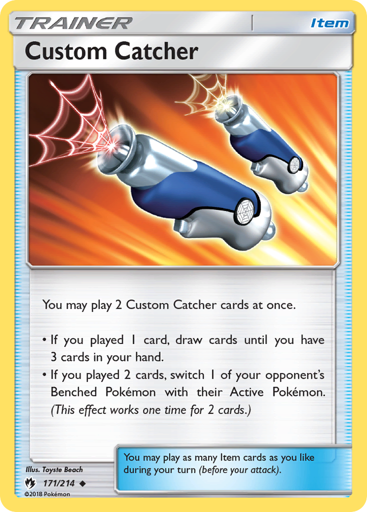 Custom Catcher (171/214) [Sun & Moon: Lost Thunder] | Deep Dive Games St. Marys