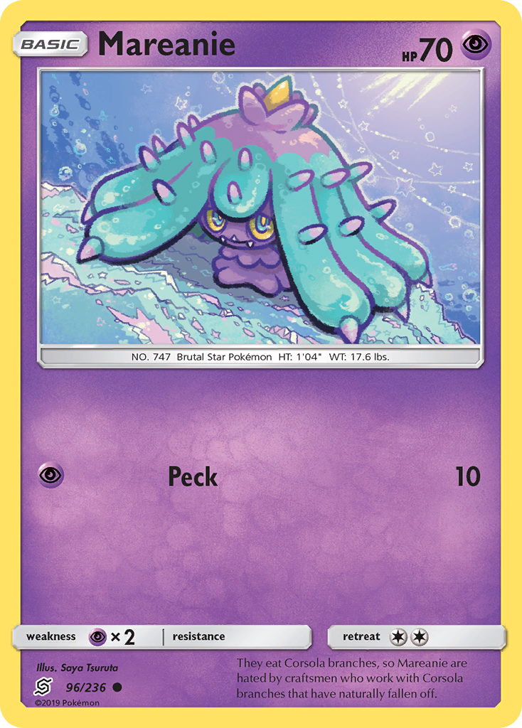 Mareanie (96/236) [Sun & Moon: Unified Minds] | Deep Dive Games St. Marys