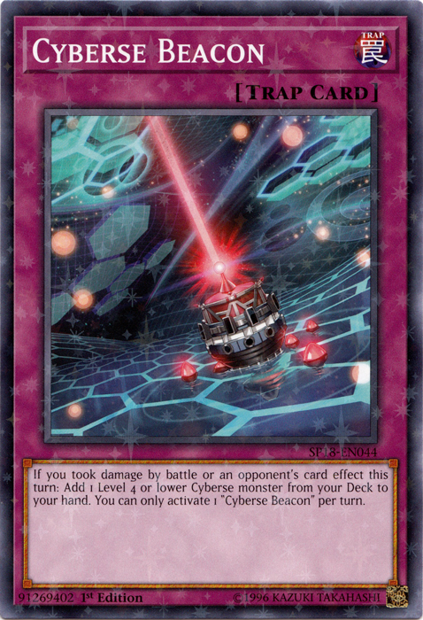 Cyberse Beacon [SP18-EN044] Starfoil Rare | Deep Dive Games St. Marys