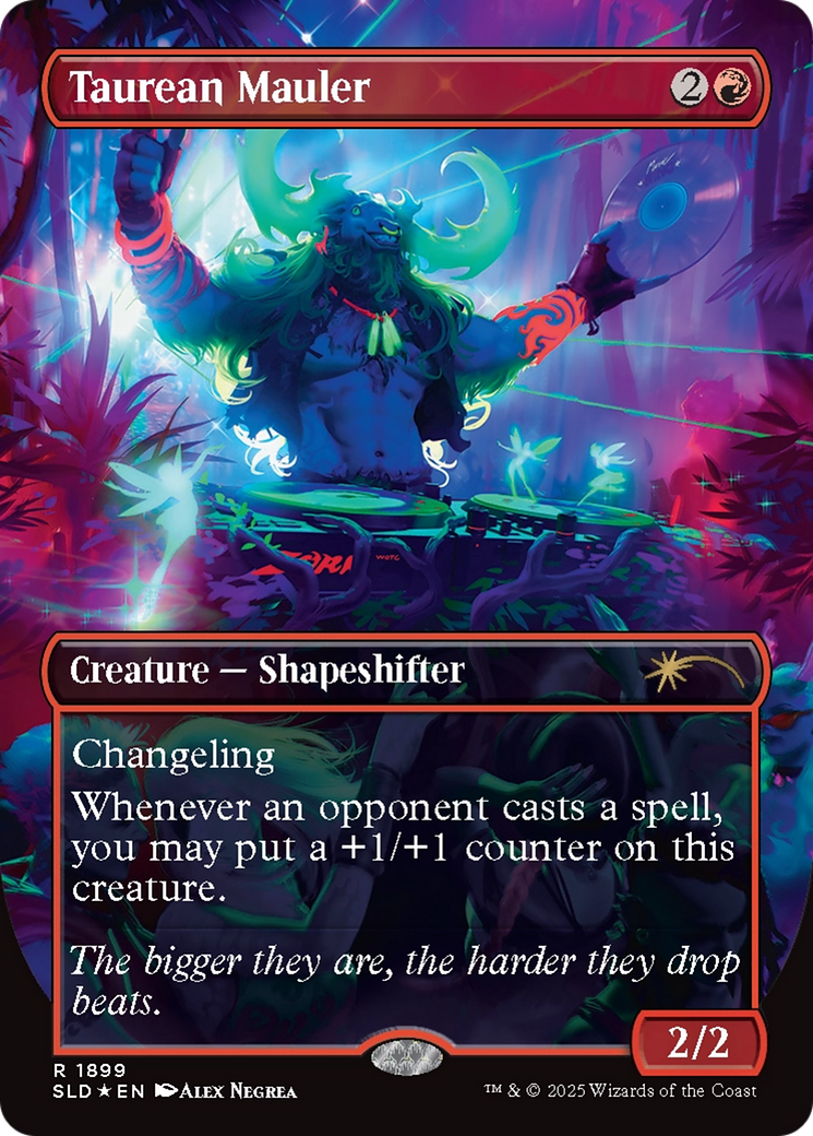 Taurean Mauler (Double Rainbow Foil) [Secret Lair Drop Series] | Deep Dive Games St. Marys