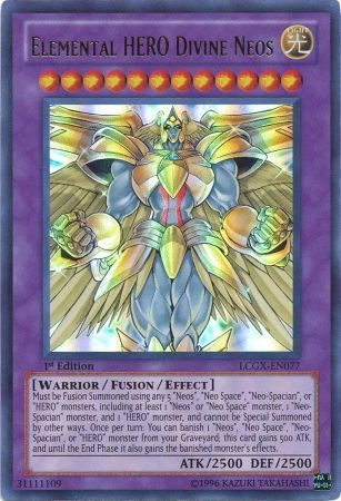 Elemental HERO Divine Neos [LCGX-EN077] Ultra Rare | Deep Dive Games St. Marys