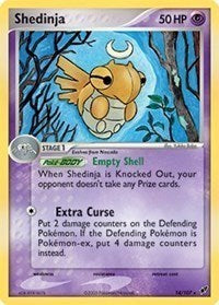 Shedinja (14/107) (Theme Deck Exclusive) [EX: Deoxys] | Deep Dive Games St. Marys