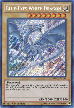 Blue-Eyes White Dragon [MVP1-ENS55] Secret Rare | Deep Dive Games St. Marys