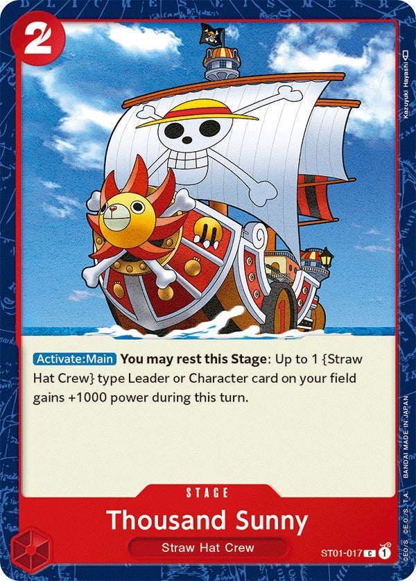 Thousand Sunny [Starter Deck: Straw Hat Crew] | Deep Dive Games St. Marys