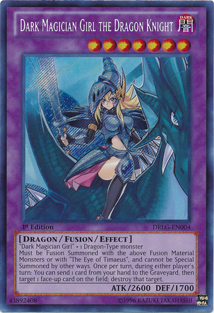 Dark Magician Girl the Dragon Knight [DRLG-EN004] Secret Rare | Deep Dive Games St. Marys