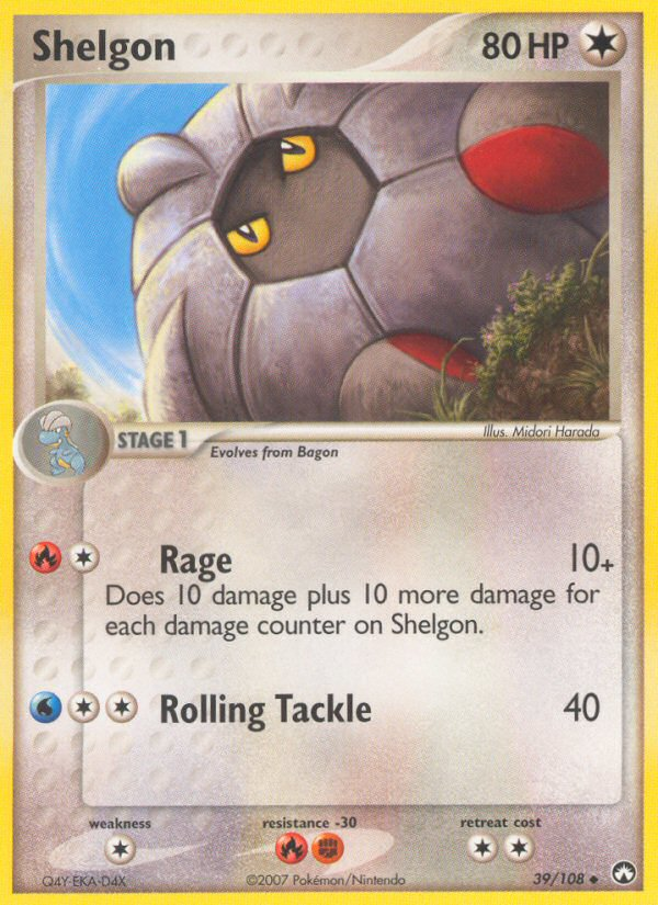 Shelgon (39/108) [EX: Power Keepers] | Deep Dive Games St. Marys